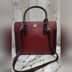 Nine West Deep Red Satchel